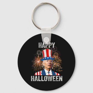 Chaveiro Halloween Divertido Feliz 4 De Julho Anti Joe Bide