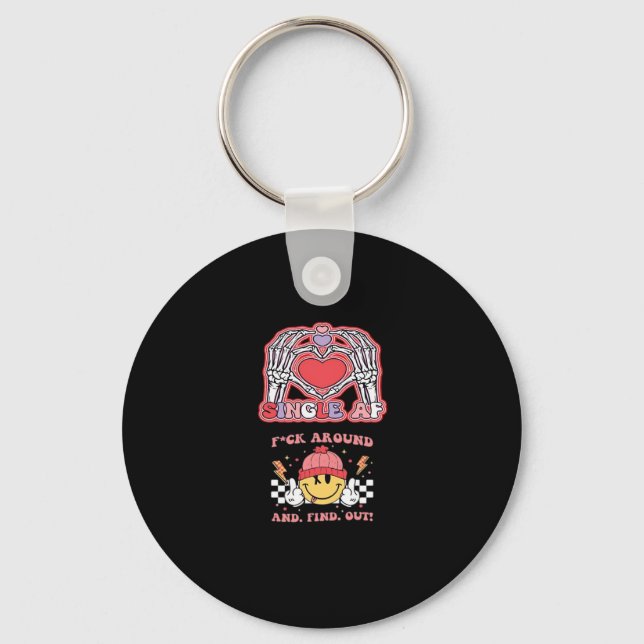Chaveiro Halloween Engraçado - Grabby Ghoul (Frente)