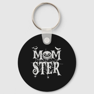 Chaveiro Halloween Engraçado Para Mamãe Monstro Pumpkin Mãe
