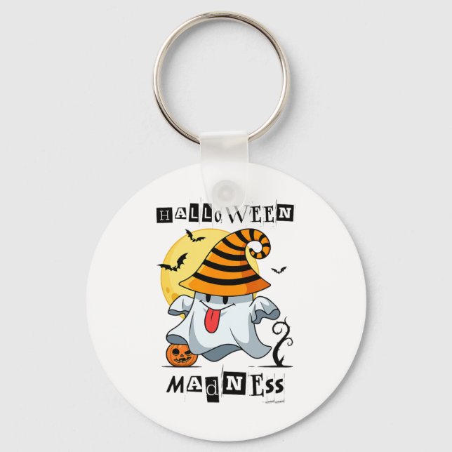 Chaveiro Halloween Ghost Pumpkin S For Men (Frente)