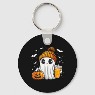 Chaveiro Halloween Ghost Pumpkin Spice Latino outono Co