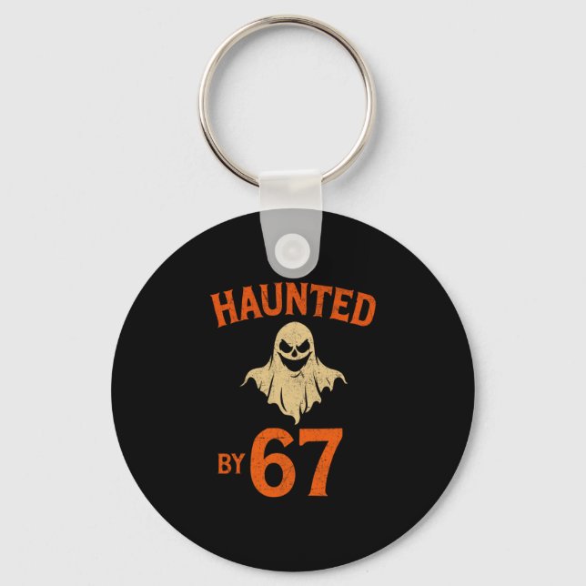 Chaveiro Halloween Haunted 67 Six Seven Meme 1 (23)  (Frente)