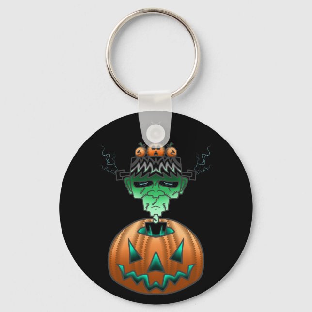 Chaveiro Halloween Horror Punk Zombie (Frente)