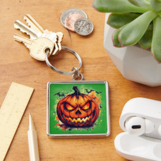 Chaveiro Halloween,Ira do Jack O' Lantern , Sinistro