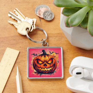 Chaveiro Halloween,Ira do Jack O' Lanterna , Assustador