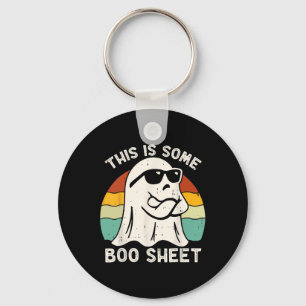 Chaveiro Halloween Isto é alguma folha de boo