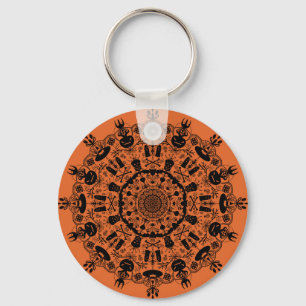 Chaveiro Halloween Mandala