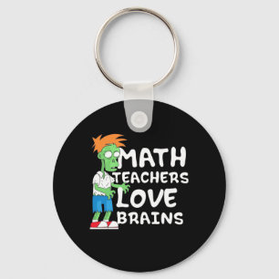 Chaveiro Halloween Math Teacher Love