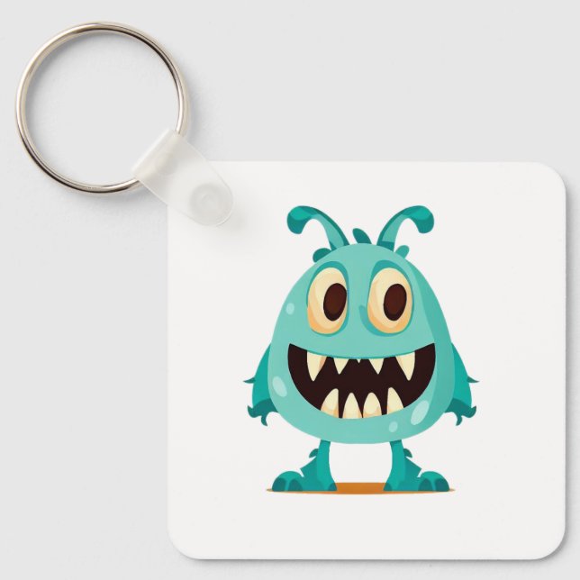 Chaveiro Halloween/Monster/desenho animado (Frente)