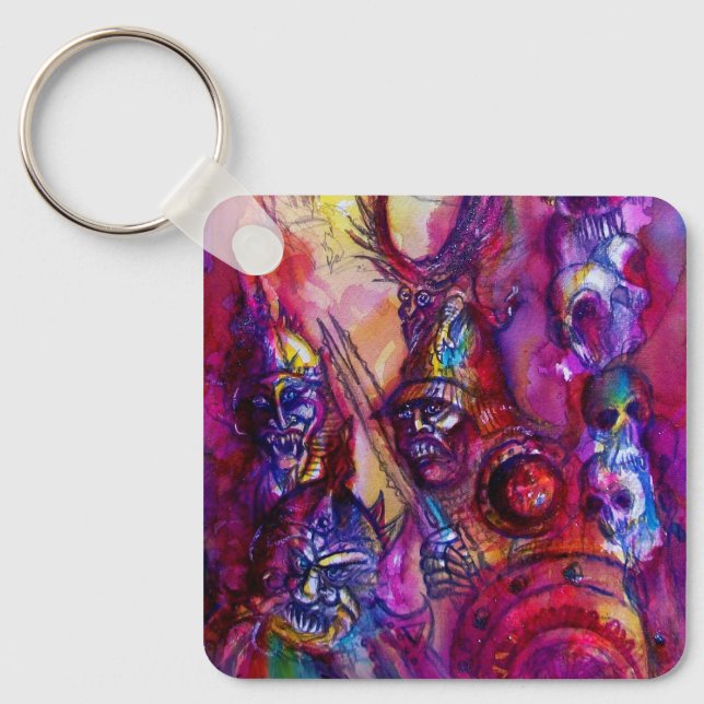 Chaveiro HALLOWEEN MONSTERS / ORK WAR Fantasy (Frente)