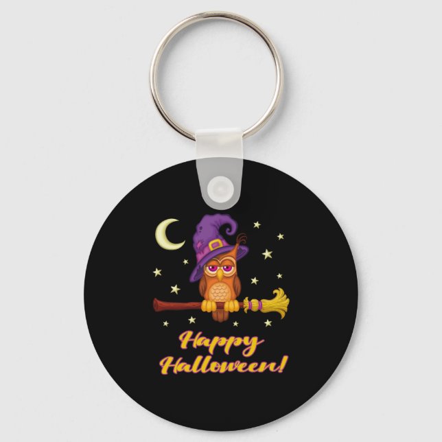 Chaveiro Halloween Owl (Frente)
