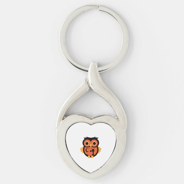 Chaveiro Halloween Owl (Frente)