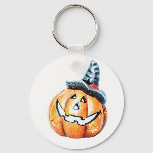 Chaveiro Halloween Pumkin (Frente)