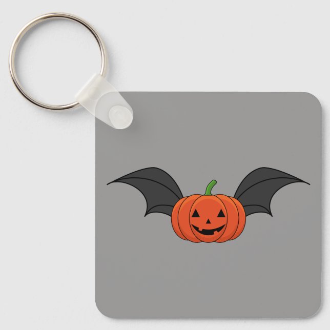 Chaveiro Halloween Pumpkin Bat (Frente)