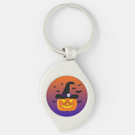 Chaveiro Halloween Pumpkin Jack o’ Lantern Withat
