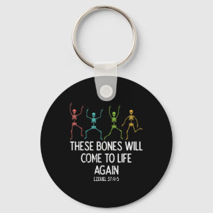 Chaveiro Halloween Skeleton Cristãos Engraçados Homens Mulh