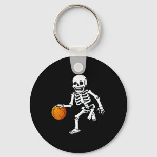 Chaveiro Halloween Skeleton Driblando Meninas de Basquete