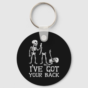 Chaveiro Halloween Skeletons Eu Tenho Seus Homens De Costum