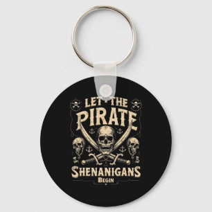 Chaveiro Halloween Skull Deixa Os Piratas Shenanigans Começ