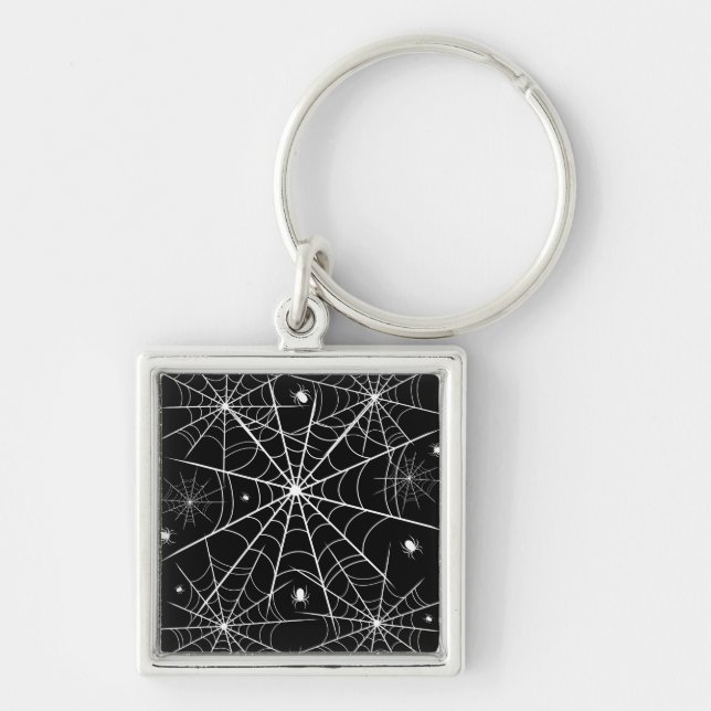 Chaveiro Halloween Spider Web (Frente)