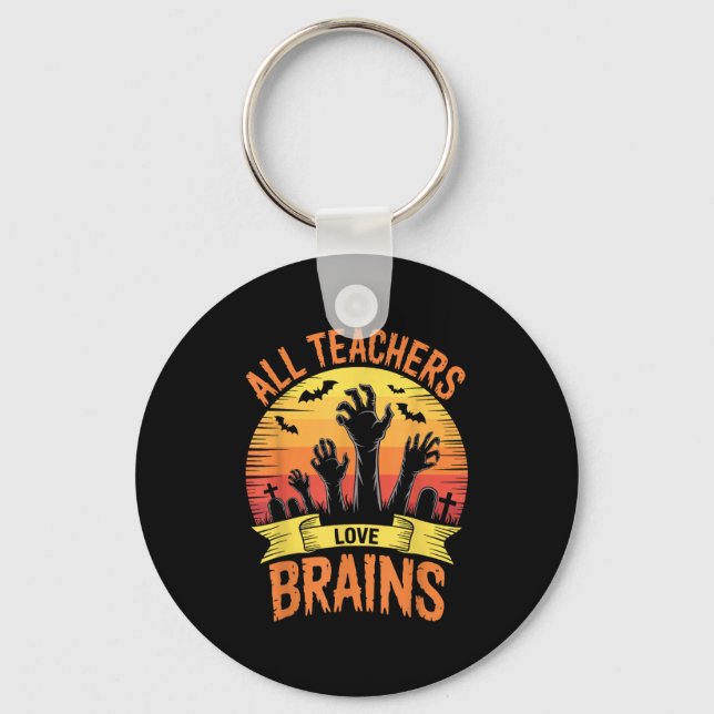 Chaveiro Halloween Teachers Shirts Women Men All Teachers L (Frente)