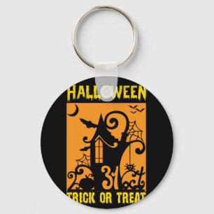 Chaveiro Halloween Trick Or Treat Birthday