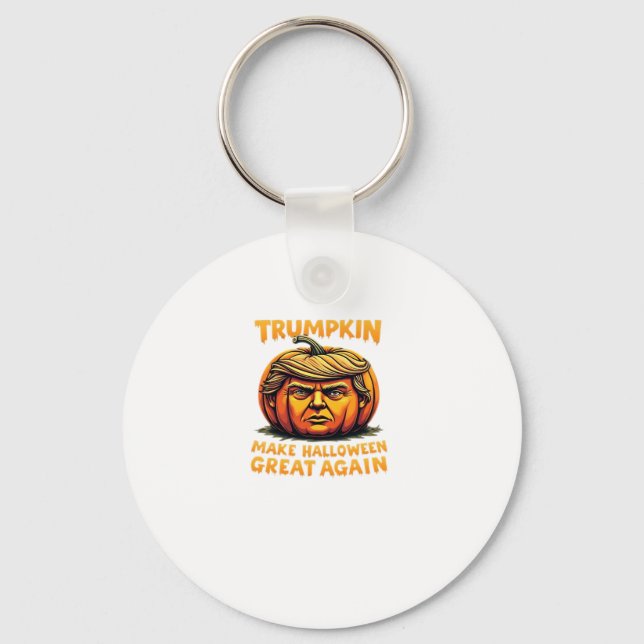 Chaveiro Halloween Trumpkin Faz Excelente de Halloween nova (Frente)