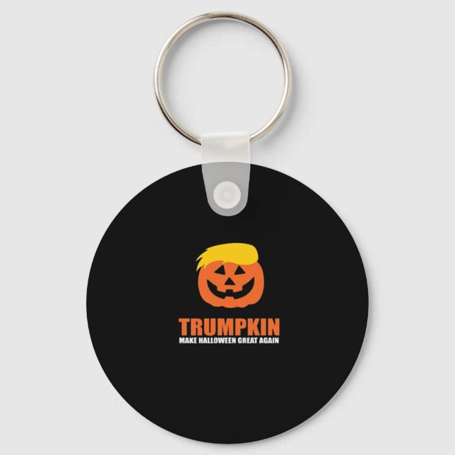 Chaveiro Halloween Trumpkin V2 (Frente)