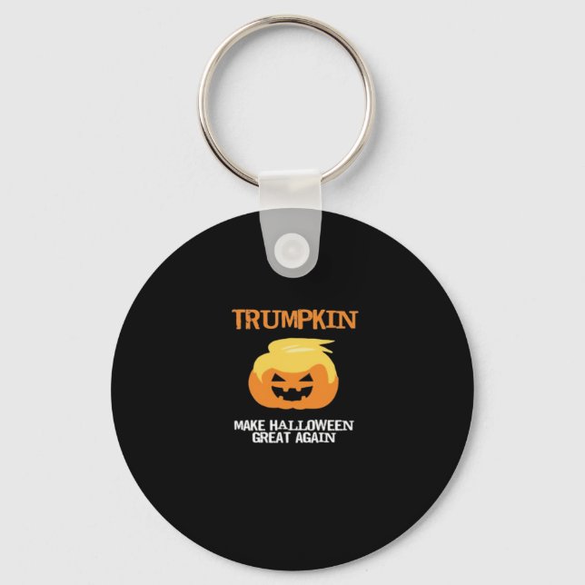 Chaveiro Halloween Trumpkin V3 (Frente)