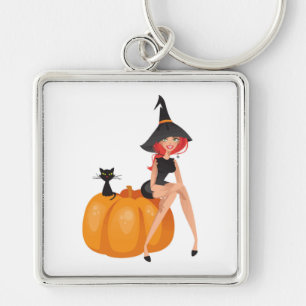 CHAVEIRO HALLOWEEN WITCH