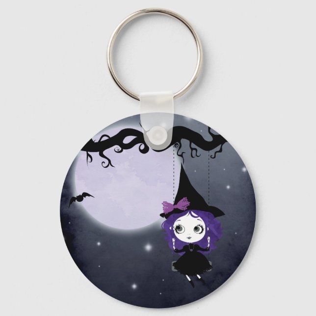 Chaveiro Halloween Witch Keychan (Frente)