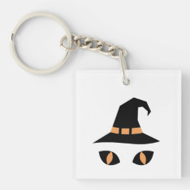 Chaveiro Halloween witchy cat