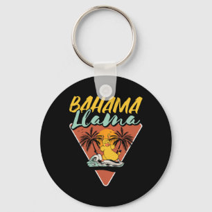 Chaveiro Hama Llama Llama Engraçado Surfista Surfando Pranc