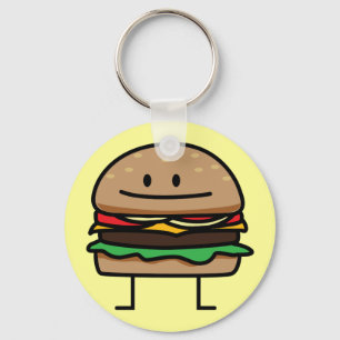 Chaveiro Hamburger feliz