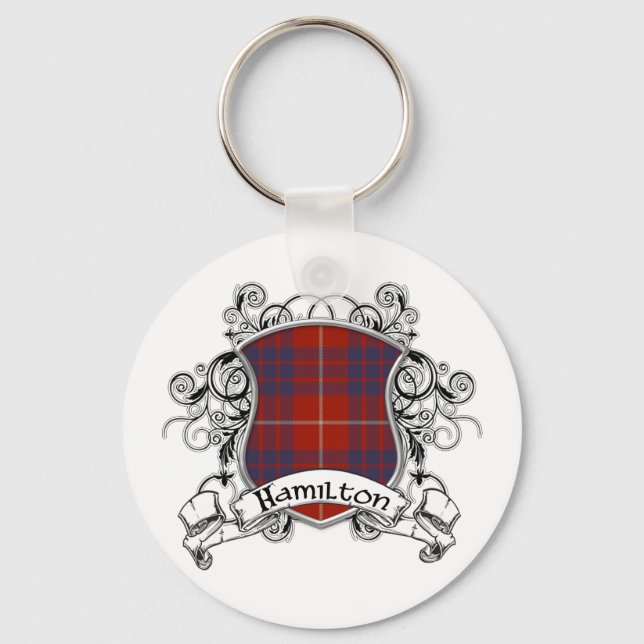 Chaveiro Hamilton Tartan Shield (Frente)