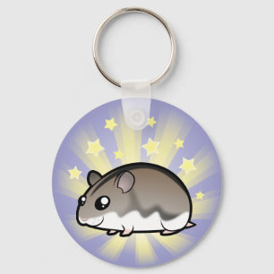 Chaveiro Hamster-Anão Estrela Pequena
