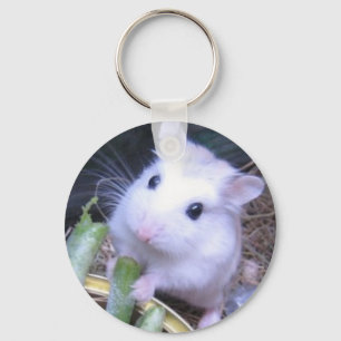 Chaveiro Hamster Branco