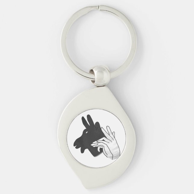 Chaveiro Hand Silhouette Billy Goat (Frente)