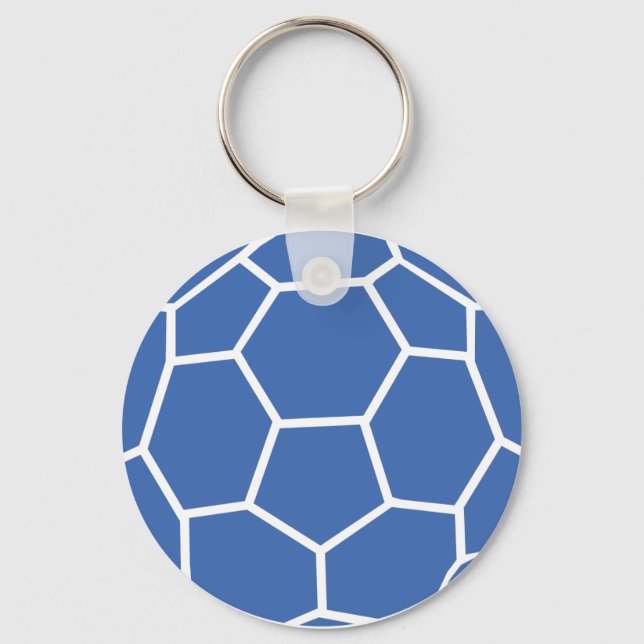 Chaveiro handball de bola azul (Frente)