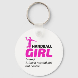 Chaveiro Handball Girl Engraçado