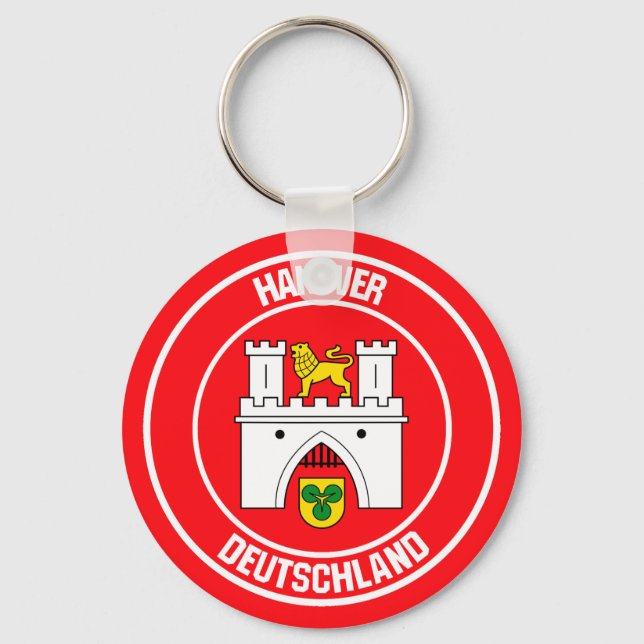 Chaveiro Hanover Round Emblem (Frente)