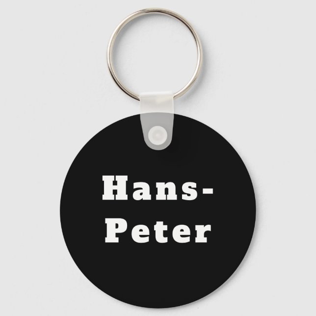 Chaveiro Hans-Peter (Frente)