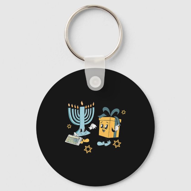 Chaveiro Hanukkah Aac Speech Therast Slp Communication Acce (Frente)