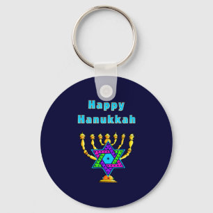 Chaveiro Hanukkah feliz