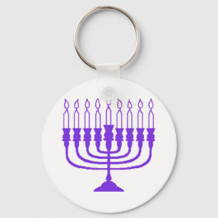 Chaveiro Hanukkah Menorah