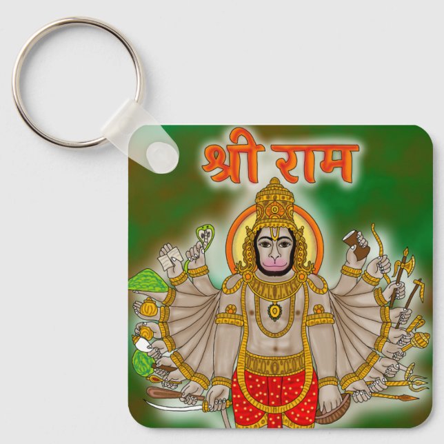 Chaveiro Hanuman Keychain (Frente)