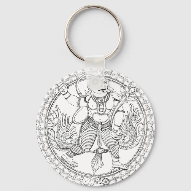 Chaveiro Hanuman Monkey Deus (Frente)