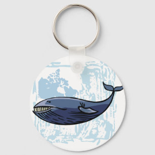 Chaveiro Happy Blue Whale