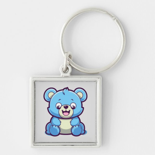 Chaveiro Happy Bluey Bear (Frente)