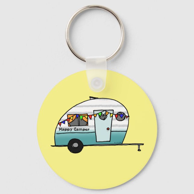 Chaveiro Happy Camper van (Frente)